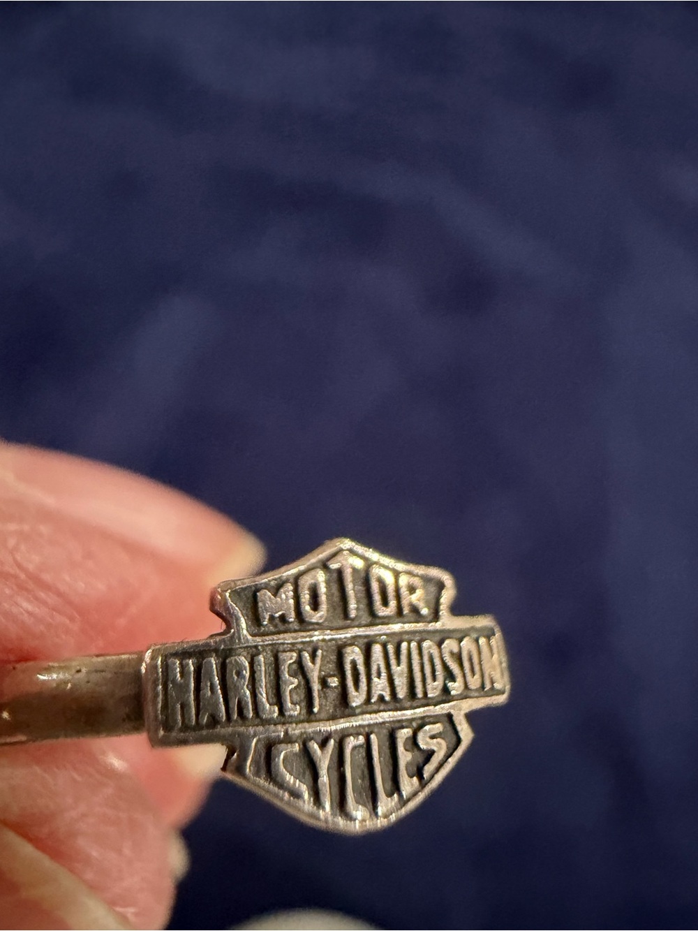 Harley-Davidson Silver Shield Ring Silver 9.25